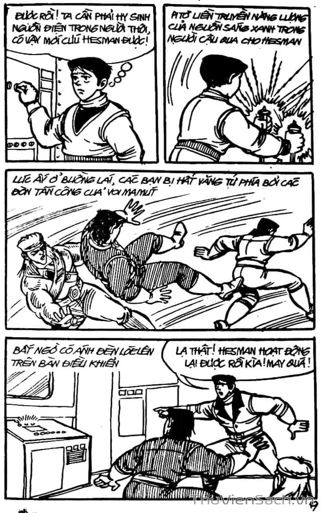 Truyện Tranh Dũng Sĩ Hesman trang 4