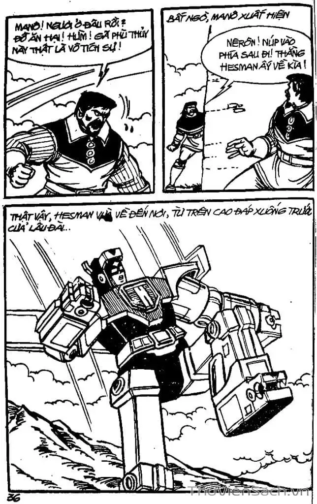 Truyện Tranh Dũng Sĩ Hesman trang 4