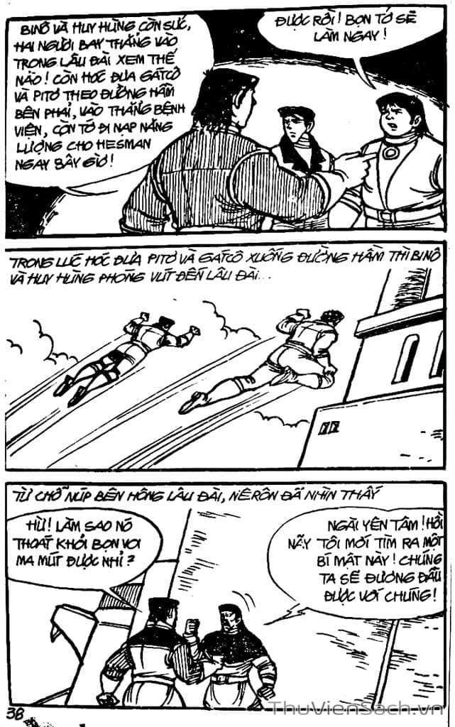 Truyện Tranh Dũng Sĩ Hesman trang 4