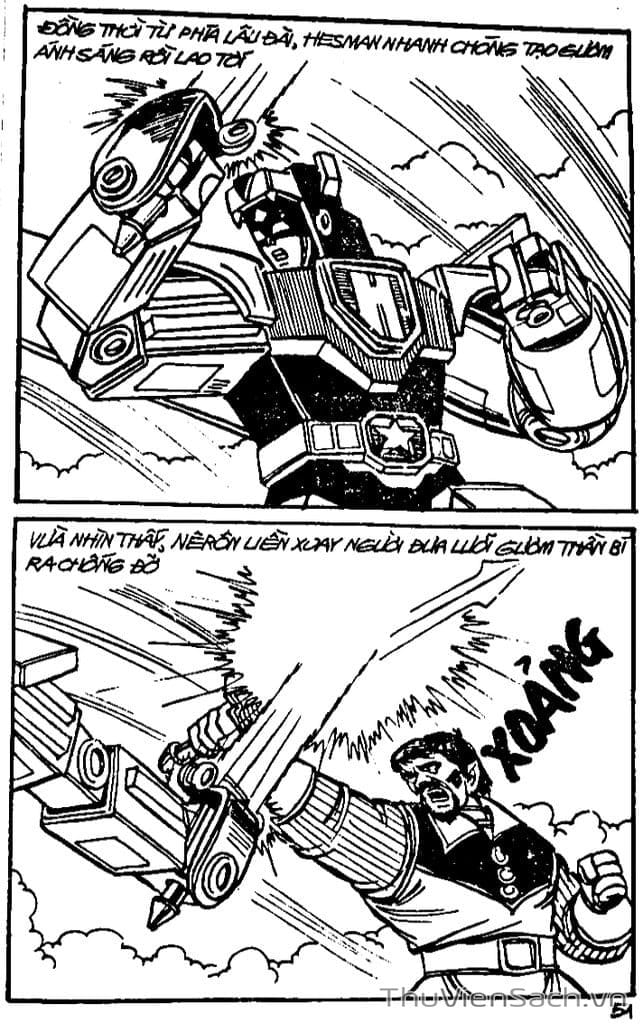 Truyện Tranh Dũng Sĩ Hesman trang 4
