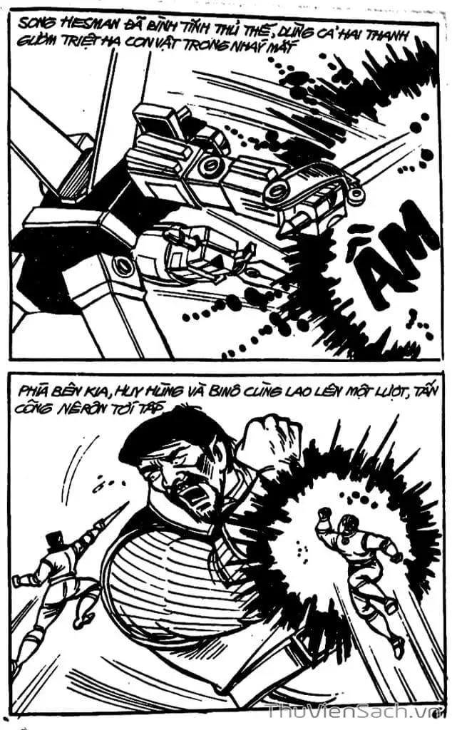Truyện Tranh Dũng Sĩ Hesman trang 4