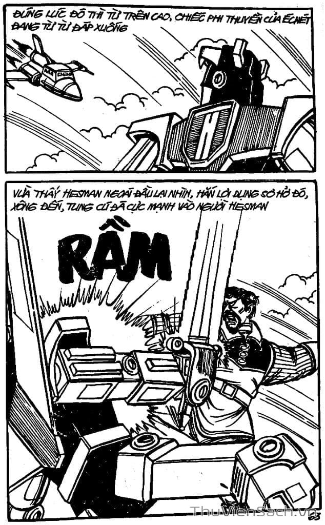 Truyện Tranh Dũng Sĩ Hesman trang 4