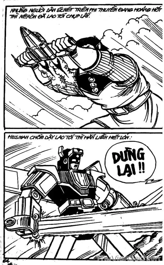 Truyện Tranh Dũng Sĩ Hesman trang 4