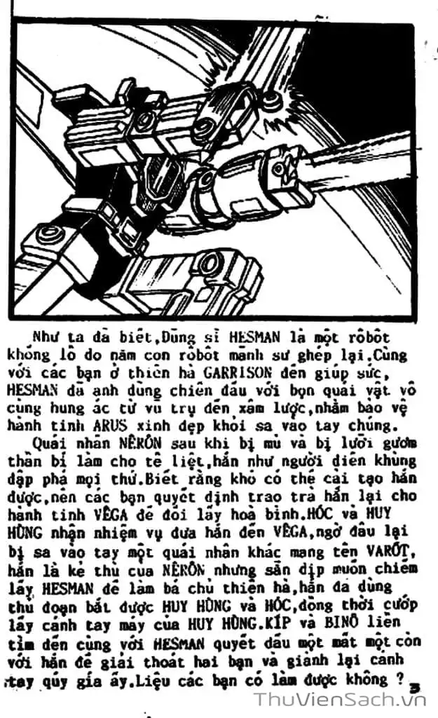 Truyện Tranh Dũng Sĩ Hesman trang 4