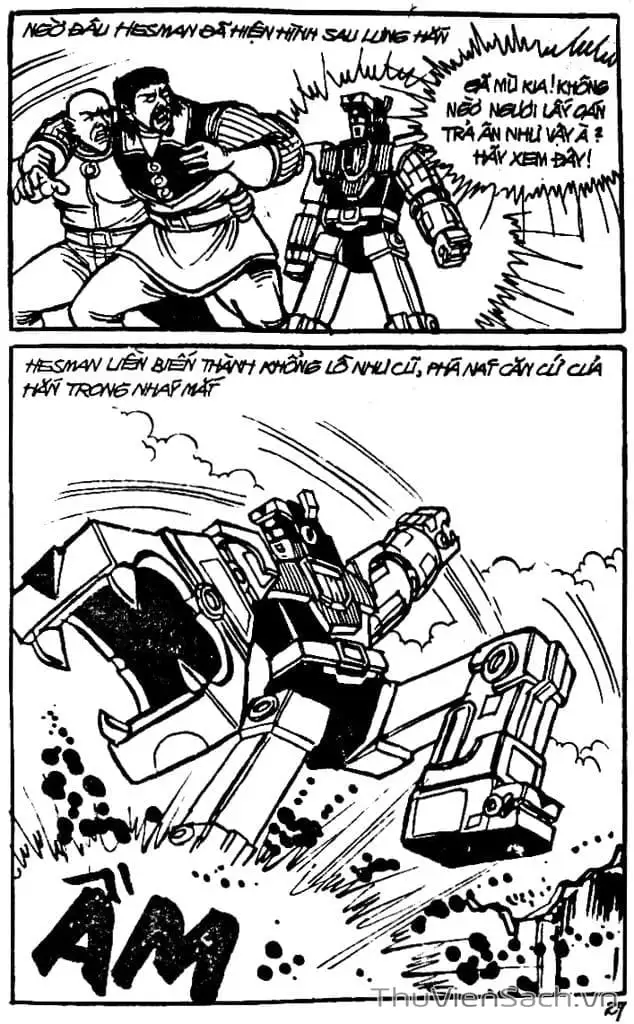 Truyện Tranh Dũng Sĩ Hesman trang 4
