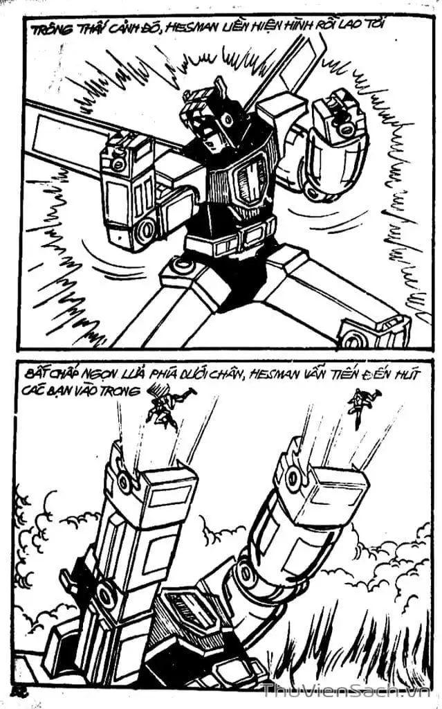 Truyện Tranh Dũng Sĩ Hesman trang 4