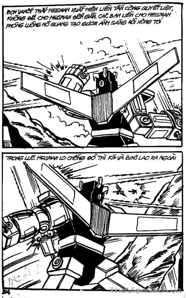 Truyện Tranh Dũng Sĩ Hesman trang 4