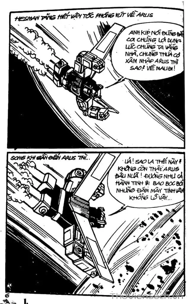 Truyện Tranh Dũng Sĩ Hesman trang 4