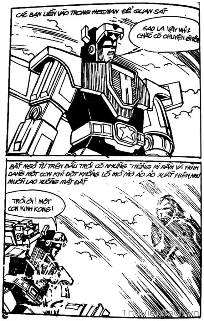 Truyện Tranh Dũng Sĩ Hesman trang 4