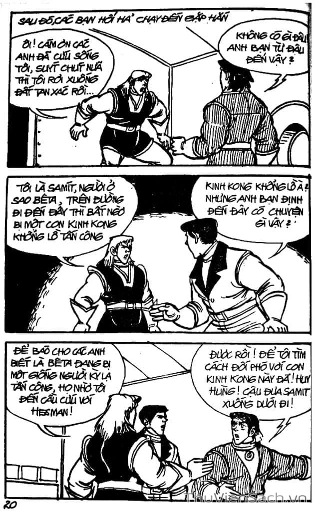 Truyện Tranh Dũng Sĩ Hesman trang 4