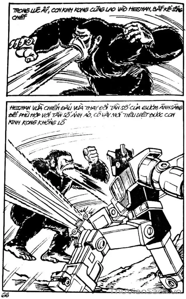 Truyện Tranh Dũng Sĩ Hesman trang 4