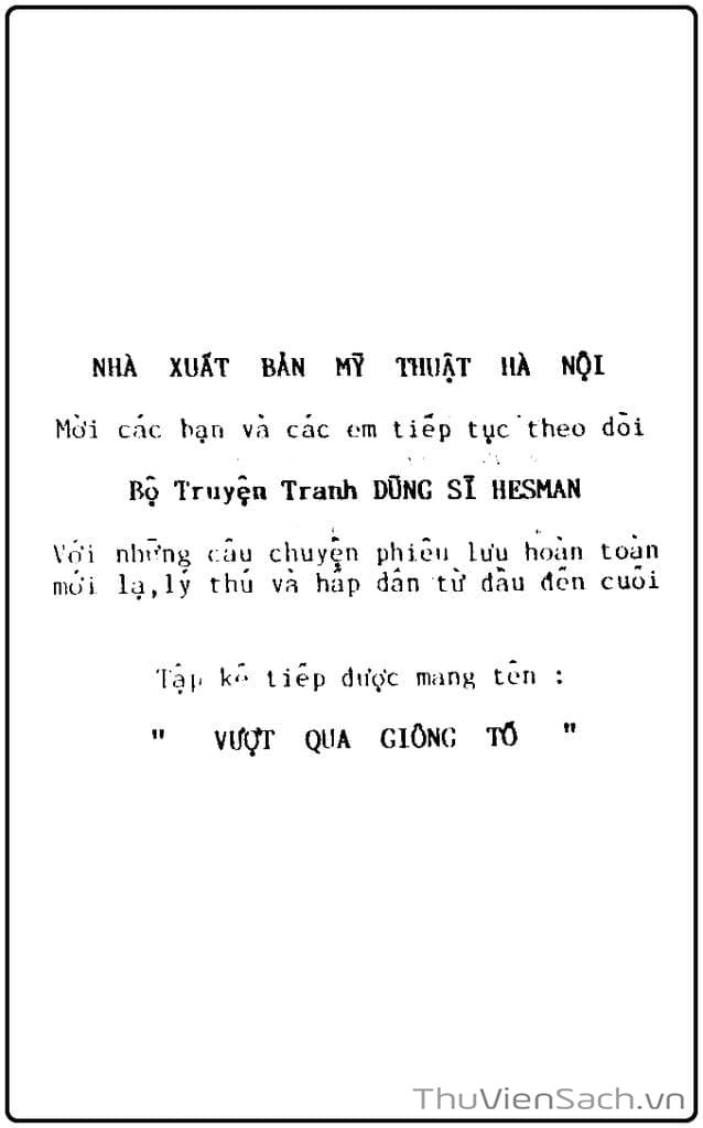 Truyện Tranh Dũng Sĩ Hesman trang 6622