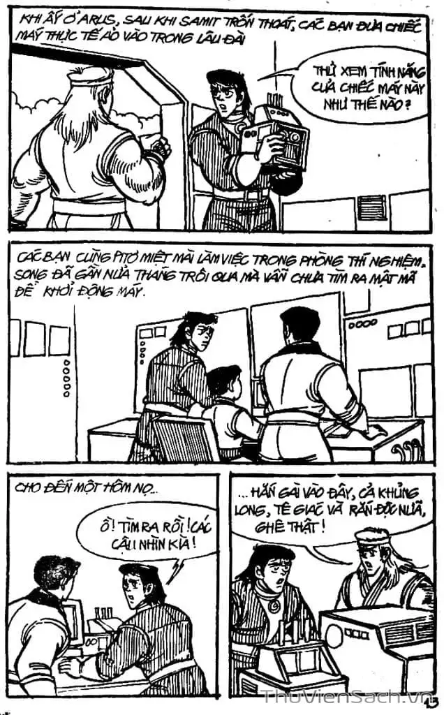 Truyện Tranh Dũng Sĩ Hesman trang 4