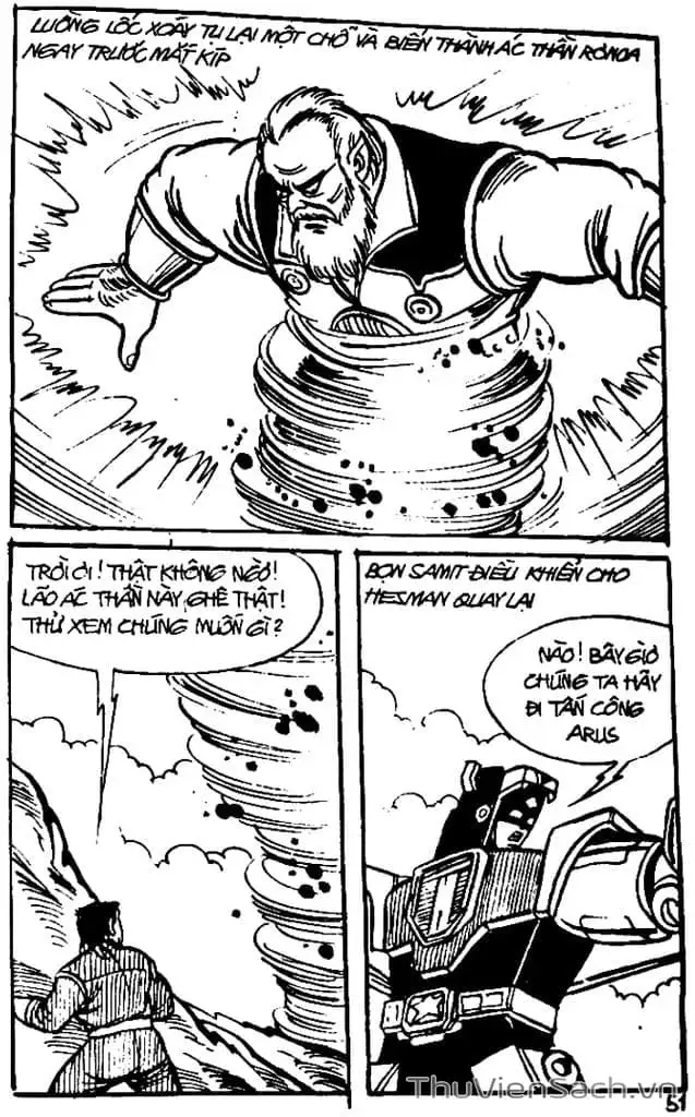 Truyện Tranh Dũng Sĩ Hesman trang 4