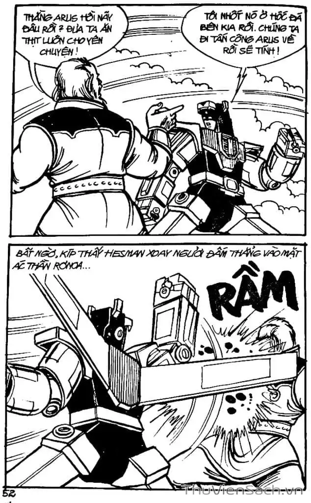 Truyện Tranh Dũng Sĩ Hesman trang 4