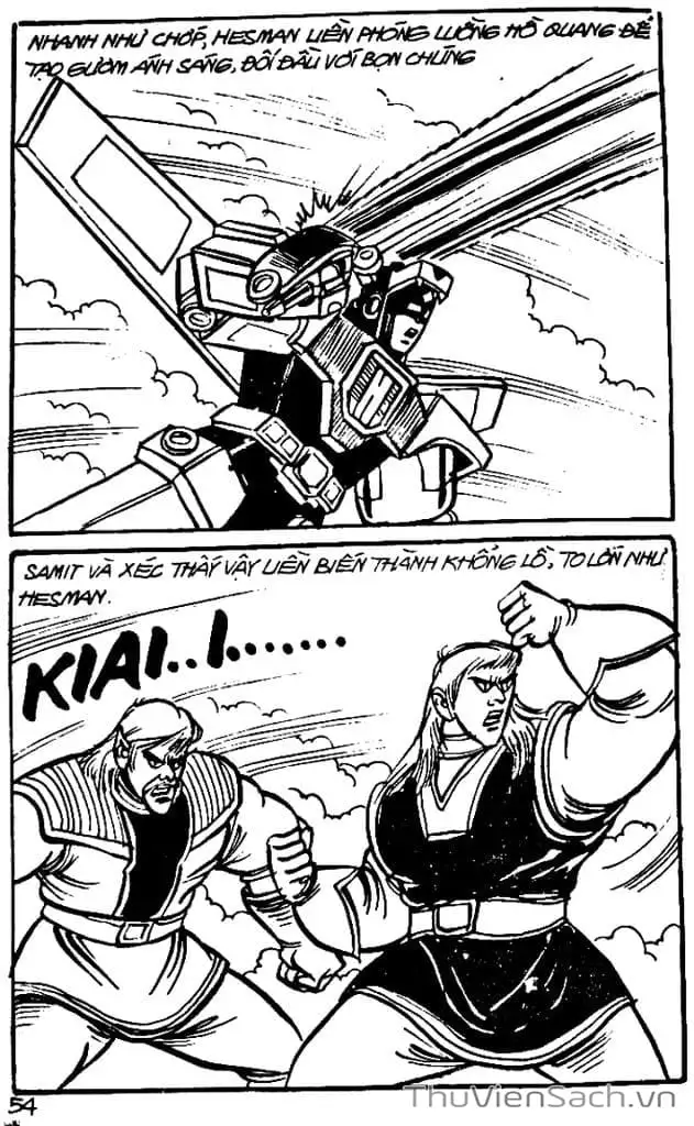 Truyện Tranh Dũng Sĩ Hesman trang 4