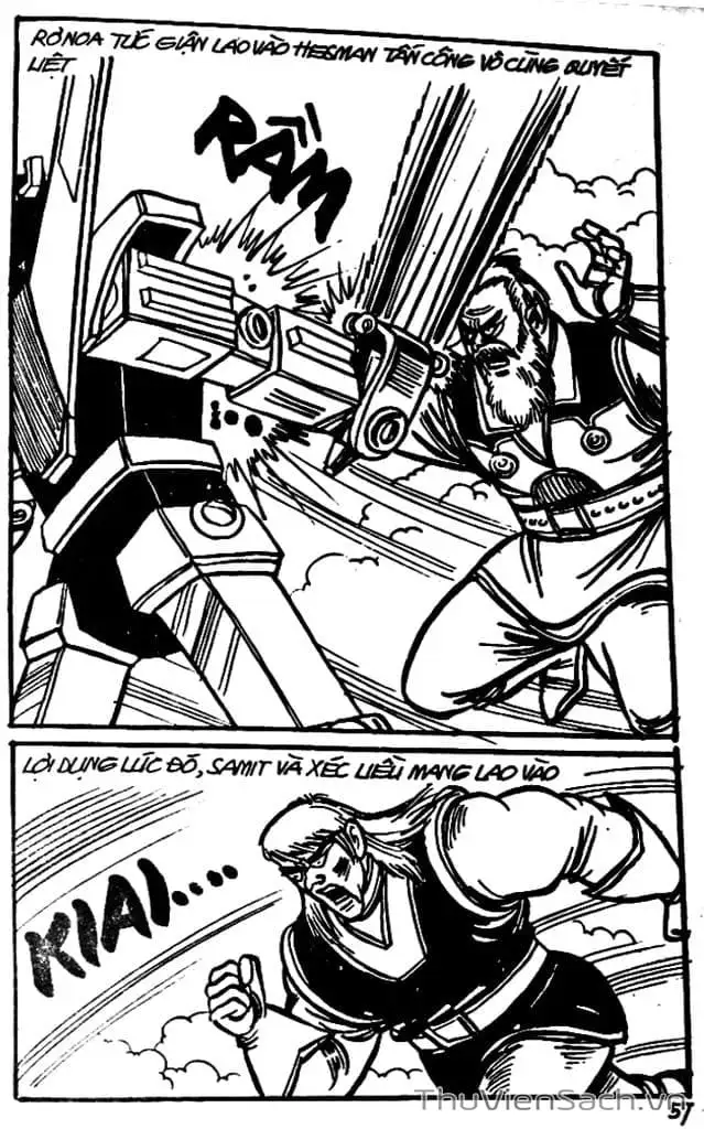 Truyện Tranh Dũng Sĩ Hesman trang 4