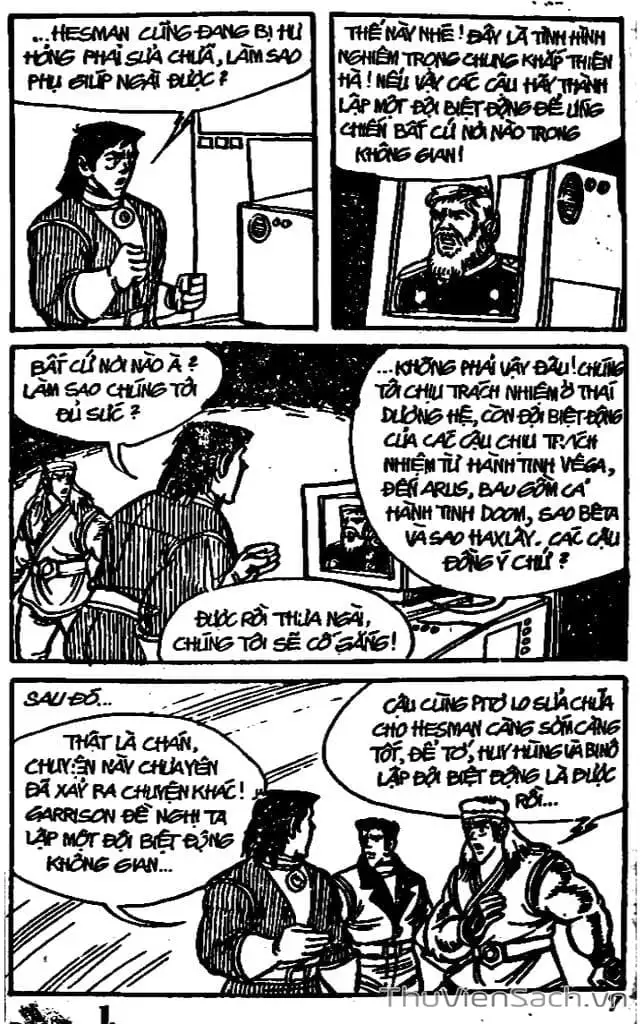 Truyện Tranh Dũng Sĩ Hesman trang 4