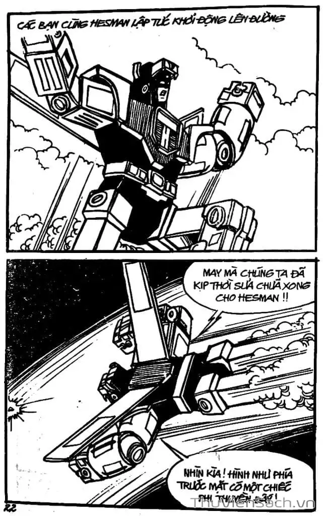 Truyện Tranh Dũng Sĩ Hesman trang 4