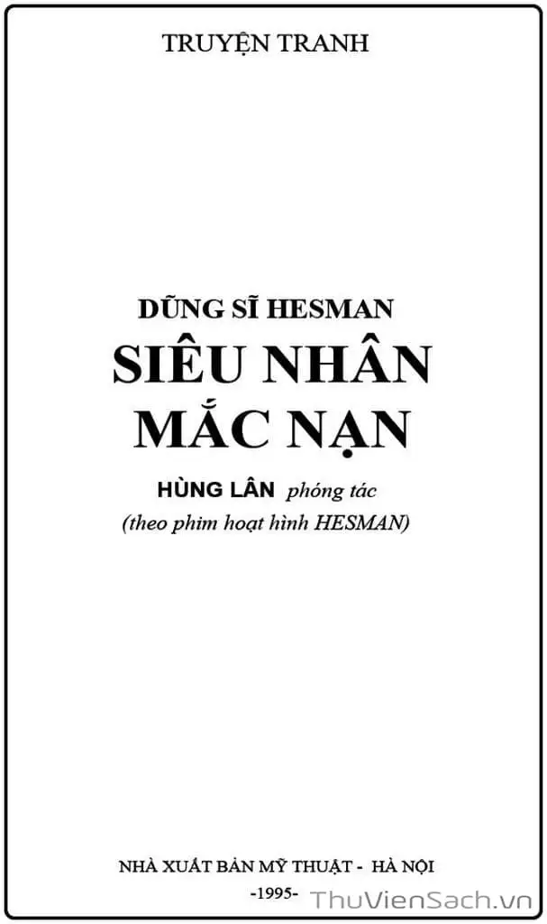 Truyện Tranh Dũng Sĩ Hesman trang 4