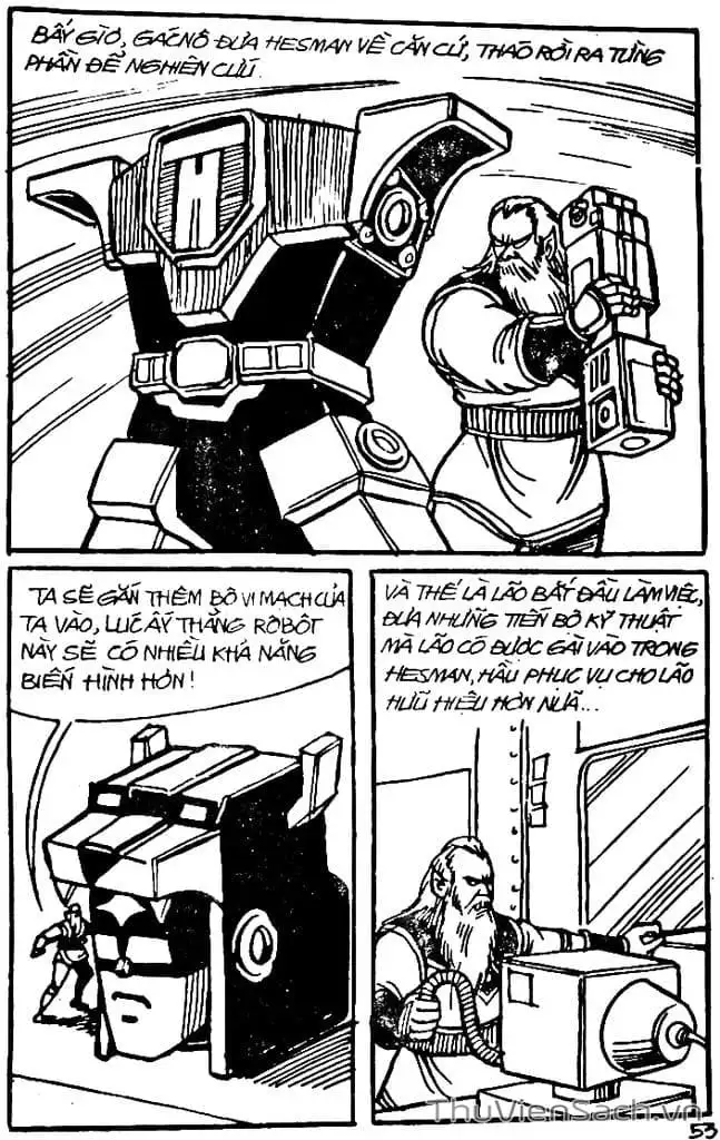 Truyện Tranh Dũng Sĩ Hesman trang 4