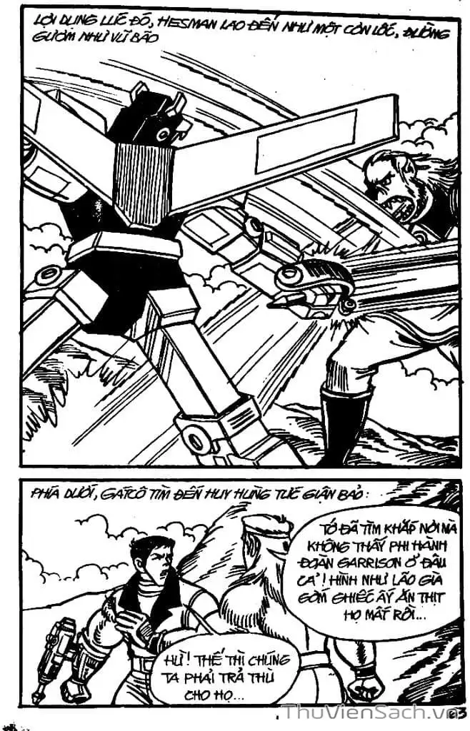 Truyện Tranh Dũng Sĩ Hesman trang 4