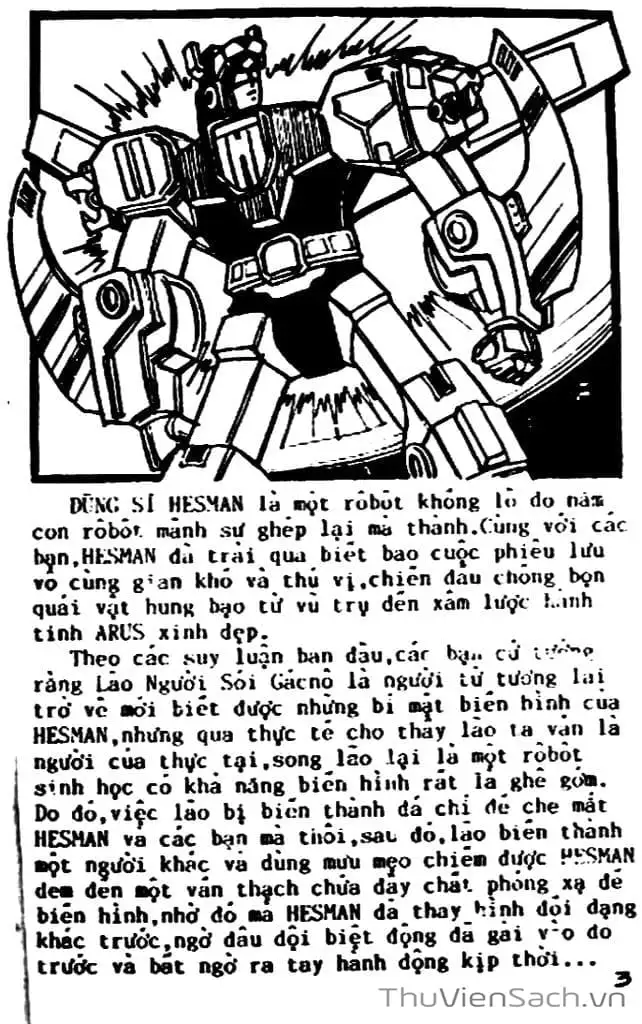 Truyện Tranh Dũng Sĩ Hesman trang 4