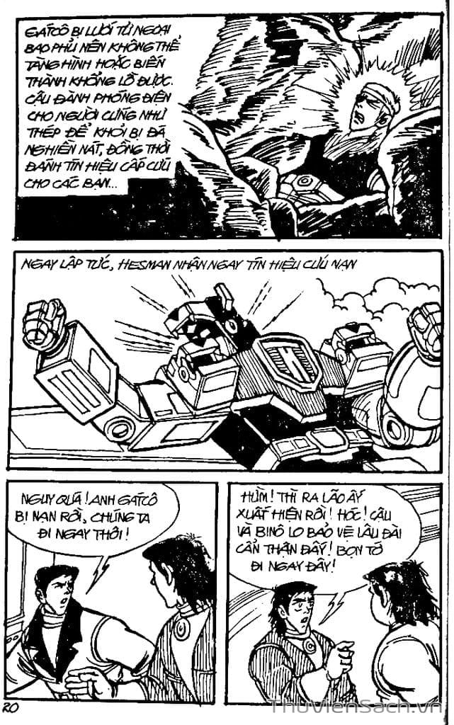 Truyện Tranh Dũng Sĩ Hesman trang 4
