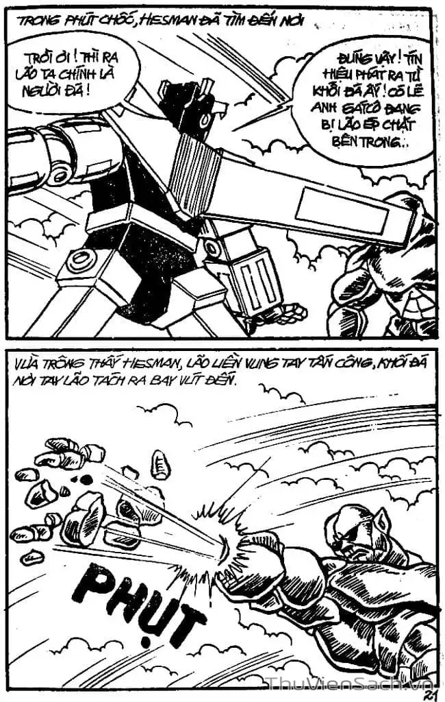 Truyện Tranh Dũng Sĩ Hesman trang 4