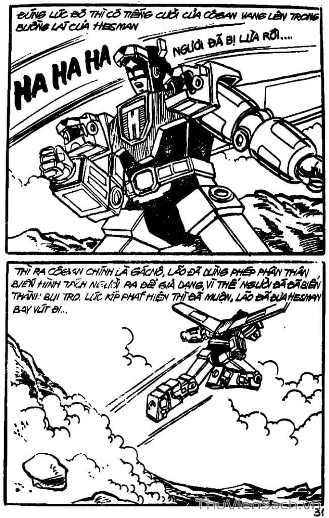 Truyện Tranh Dũng Sĩ Hesman trang 4