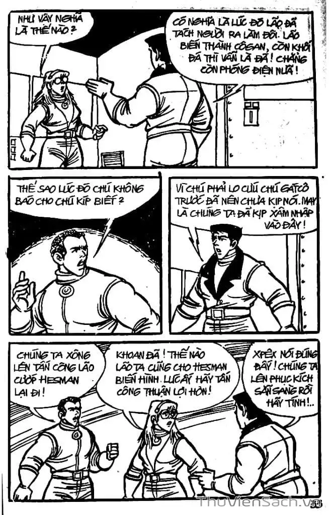 Truyện Tranh Dũng Sĩ Hesman trang 4