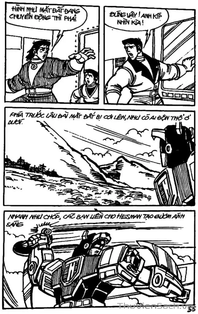 Truyện Tranh Dũng Sĩ Hesman trang 4