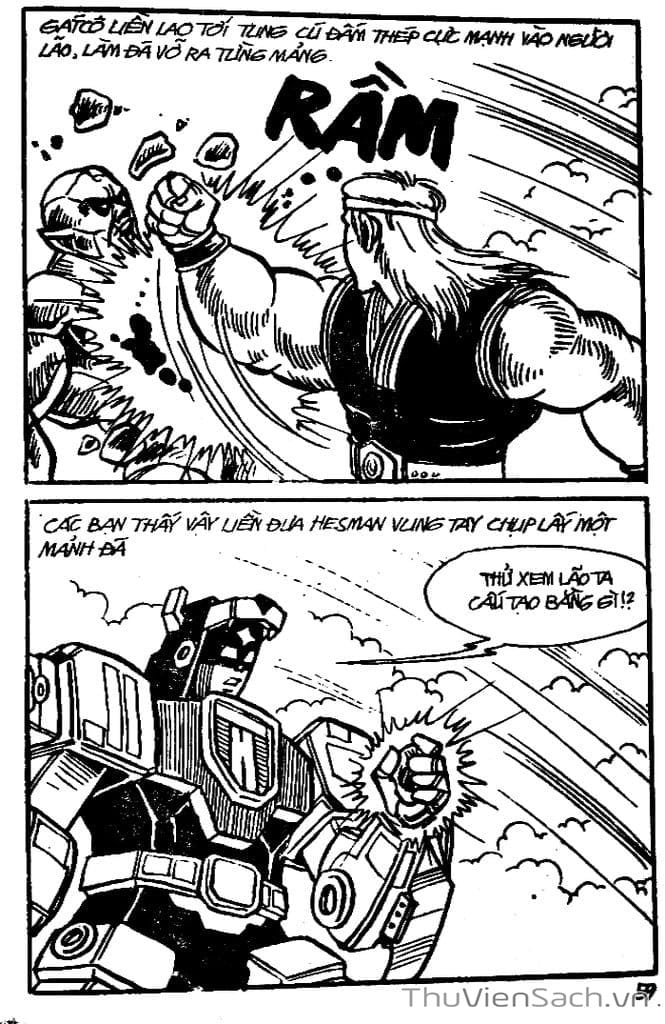 Truyện Tranh Dũng Sĩ Hesman trang 4
