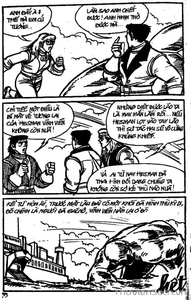 Truyện Tranh Dũng Sĩ Hesman trang 4