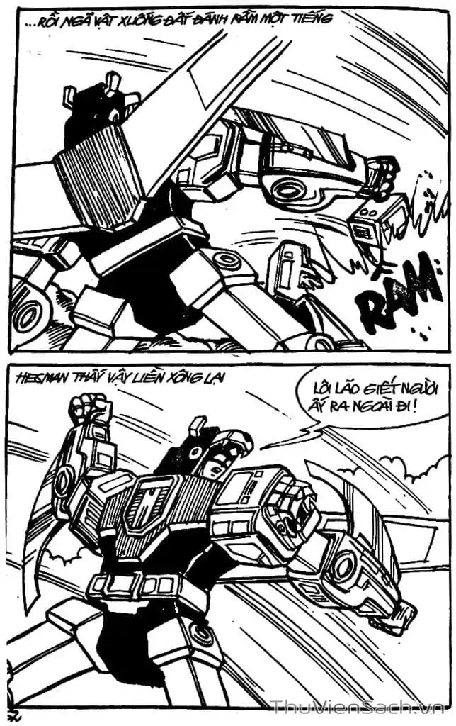 Truyện Tranh Dũng Sĩ Hesman trang 4