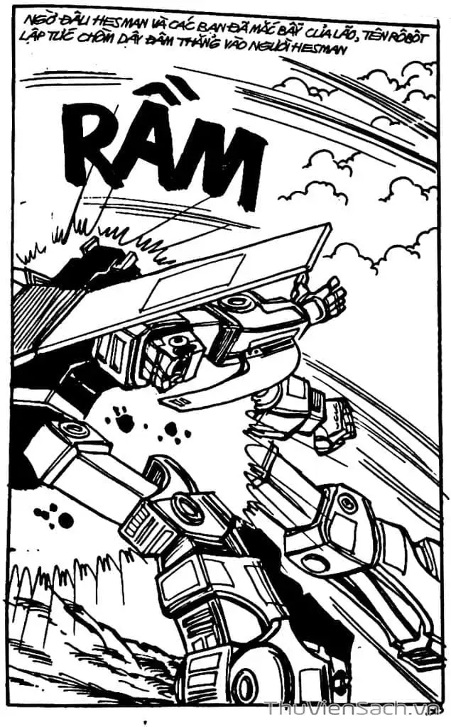 Truyện Tranh Dũng Sĩ Hesman trang 4