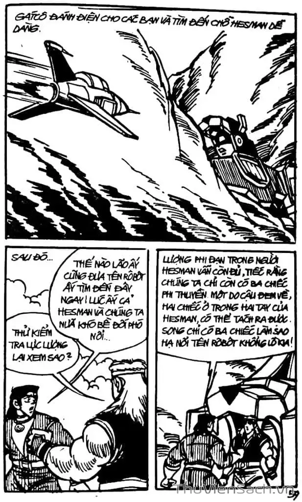 Truyện Tranh Dũng Sĩ Hesman trang 4