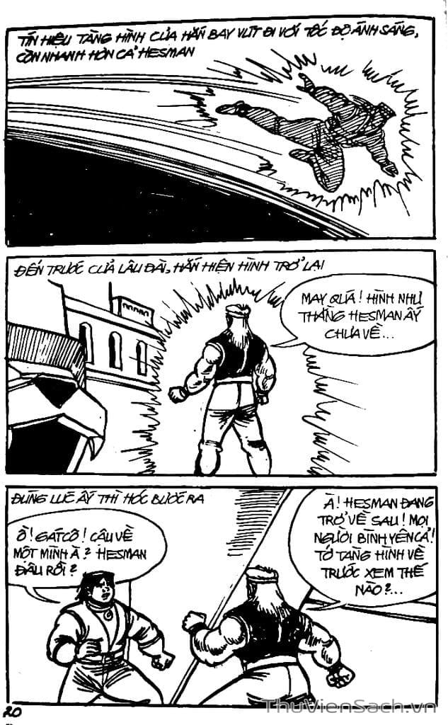 Truyện Tranh Dũng Sĩ Hesman trang 4