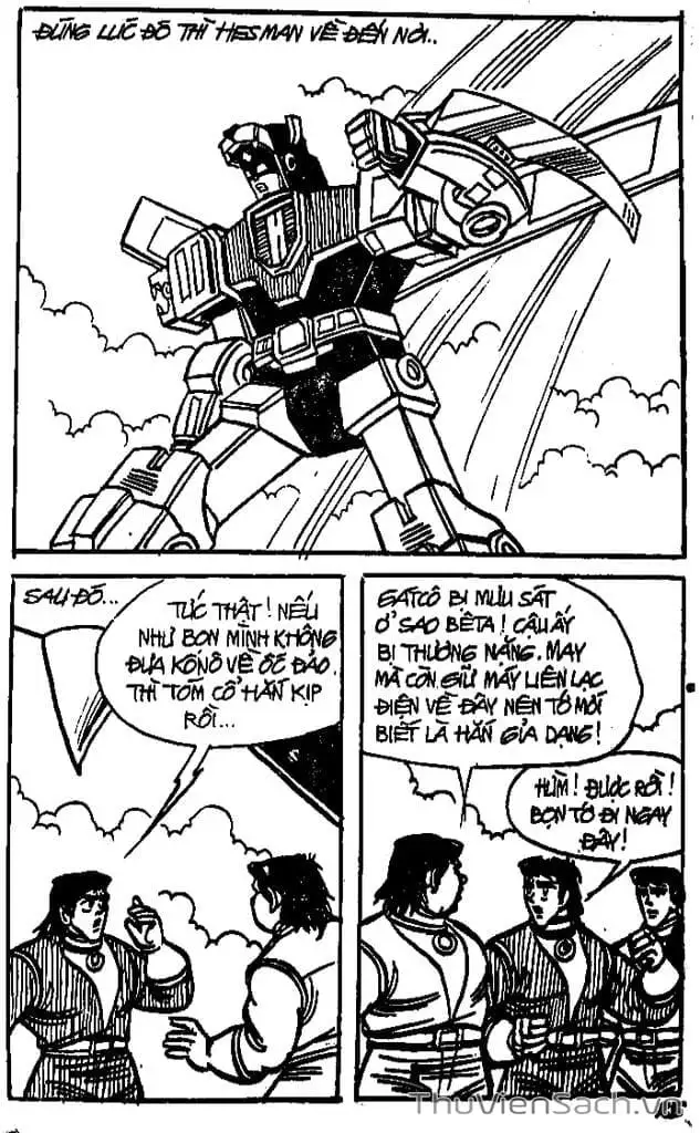 Truyện Tranh Dũng Sĩ Hesman trang 4