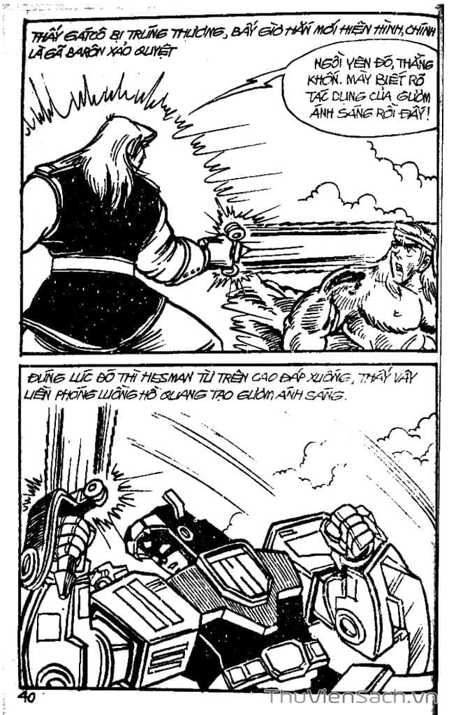 Truyện Tranh Dũng Sĩ Hesman trang 4