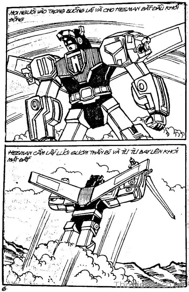 Truyện Tranh Dũng Sĩ Hesman trang 4