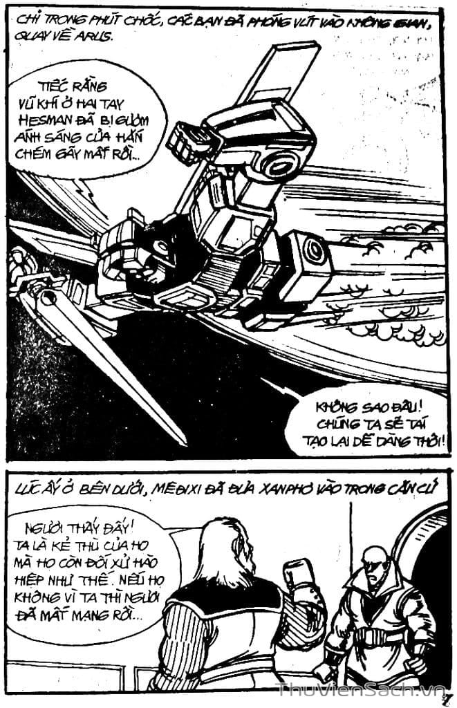 Truyện Tranh Dũng Sĩ Hesman trang 4
