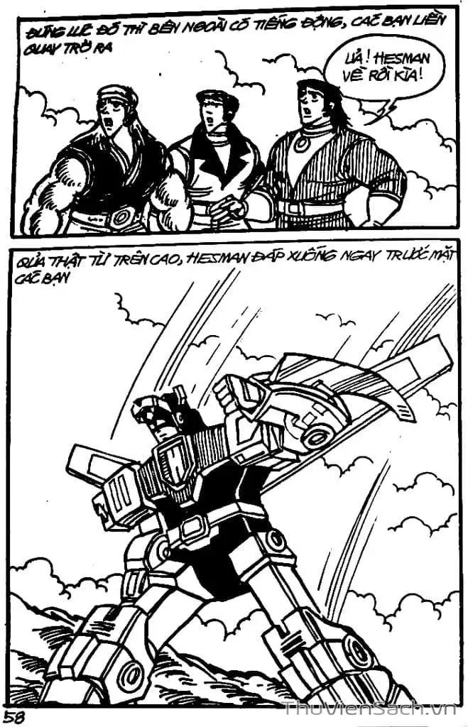 Truyện Tranh Dũng Sĩ Hesman trang 4