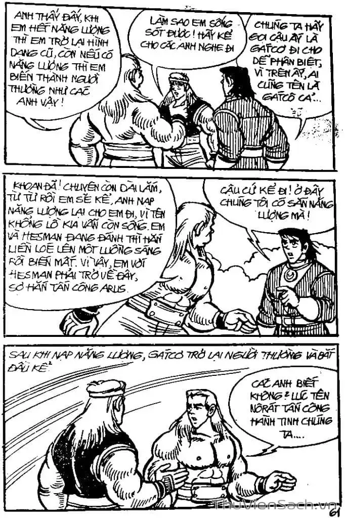 Truyện Tranh Dũng Sĩ Hesman trang 4