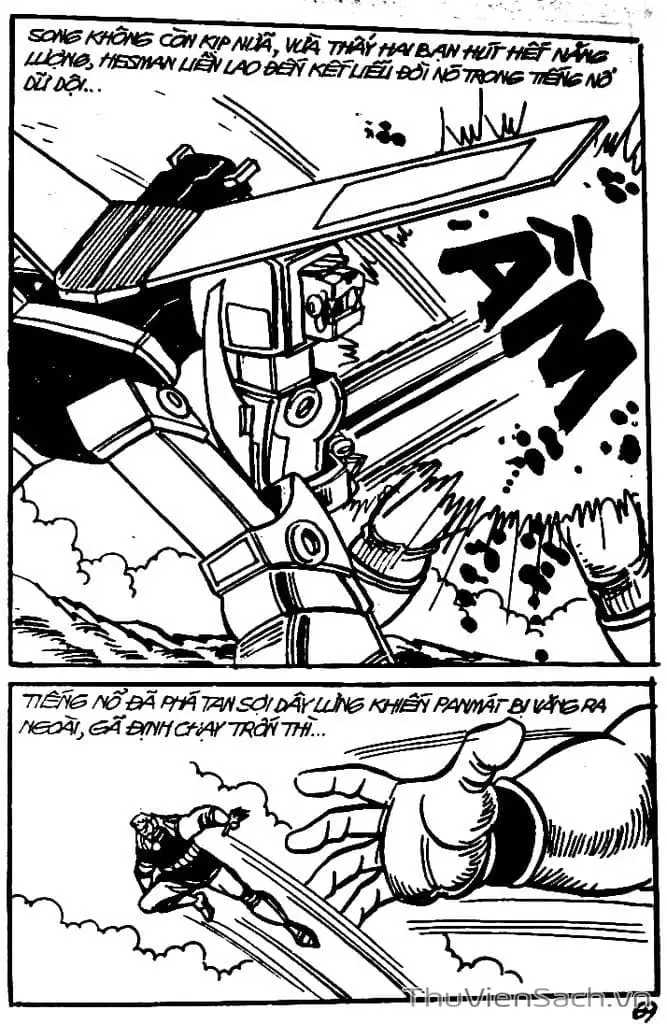 Truyện Tranh Dũng Sĩ Hesman trang 4