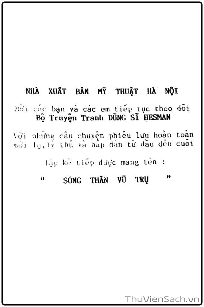 Truyện Tranh Dũng Sĩ Hesman trang 7108