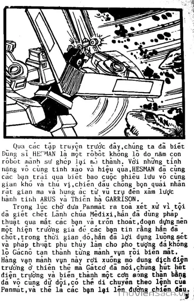 Truyện Tranh Dũng Sĩ Hesman trang 4