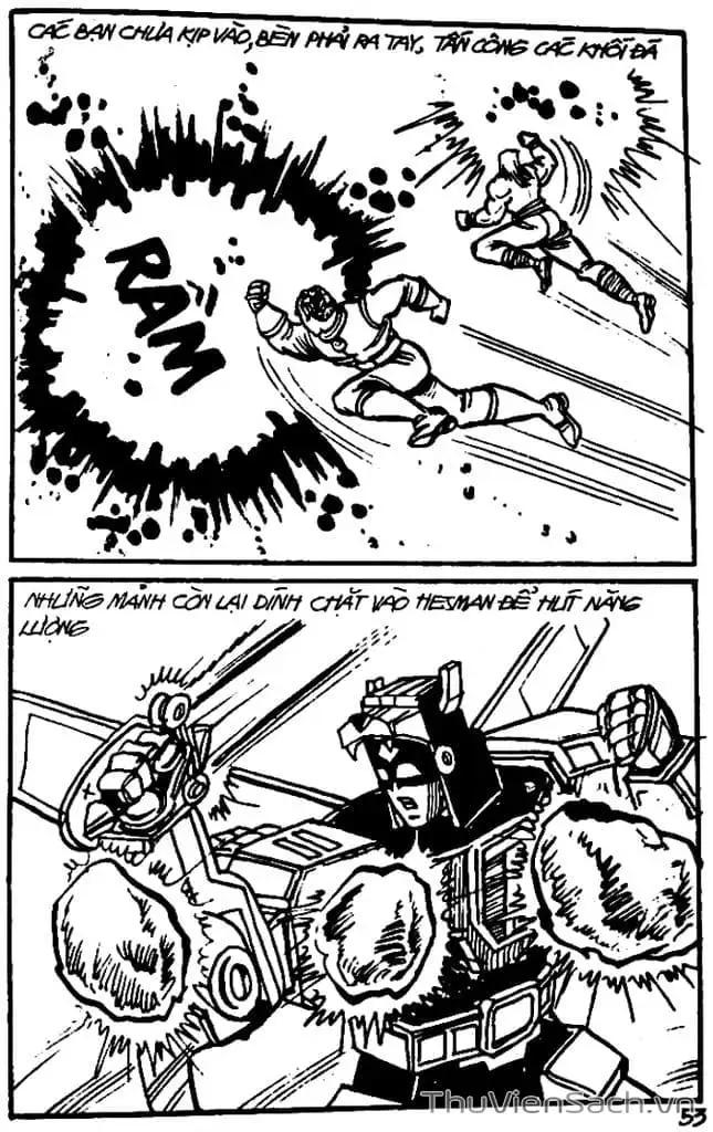 Truyện Tranh Dũng Sĩ Hesman trang 4