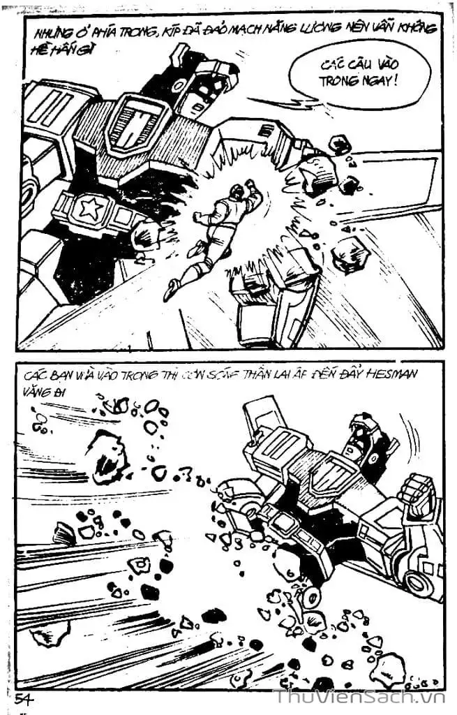 Truyện Tranh Dũng Sĩ Hesman trang 4