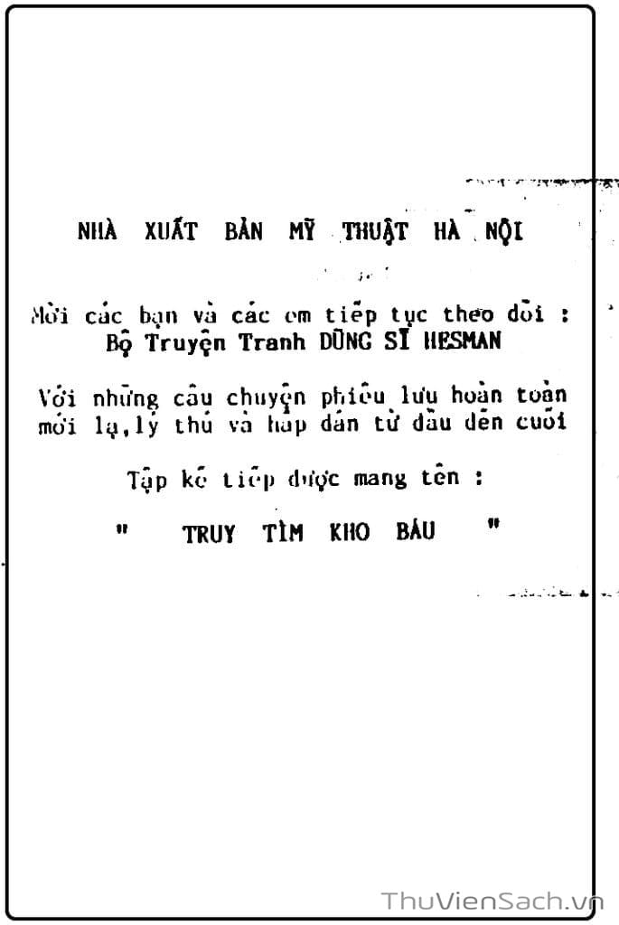 Truyện Tranh Dũng Sĩ Hesman trang 4